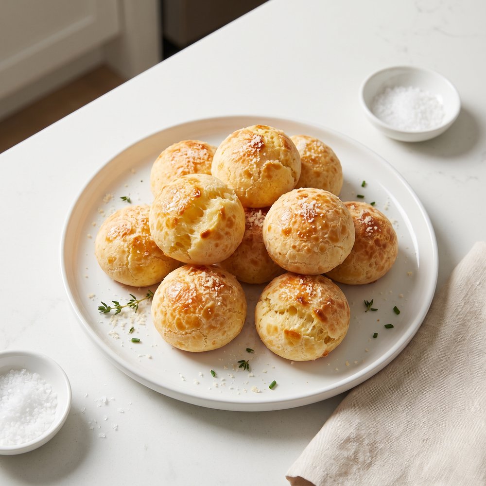 Brazilian Crunchy Cheese Rolls