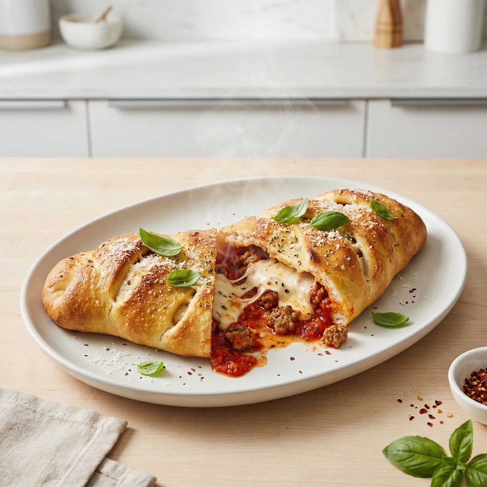 Bread Maker Calzone Pockets