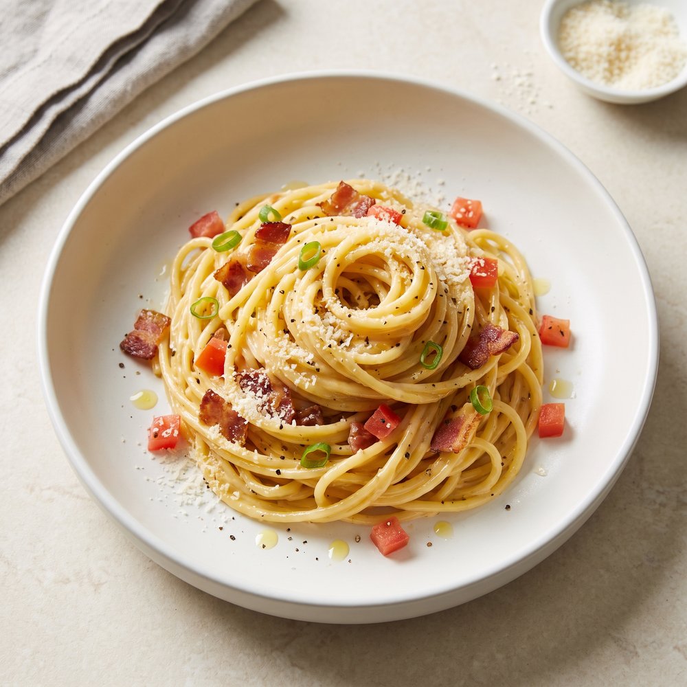 Breakfast-Style Pasta for Supper