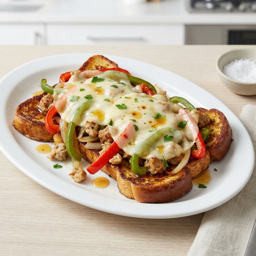 Breakfast Cheesesteaks