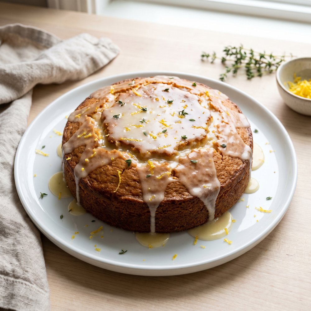 Bright Lemon Olive Oil Loaf Cake