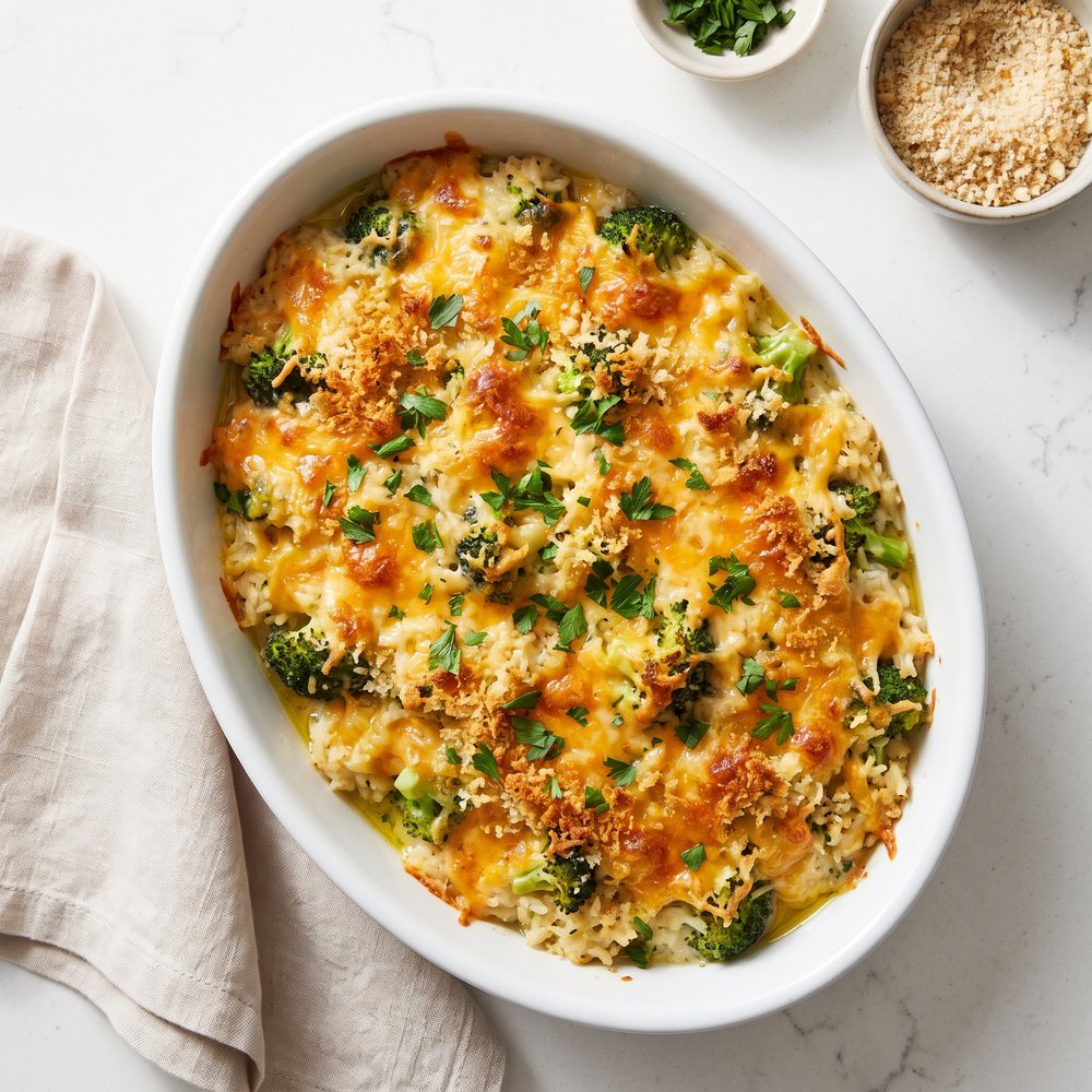 Broccoli Casserole with Rice