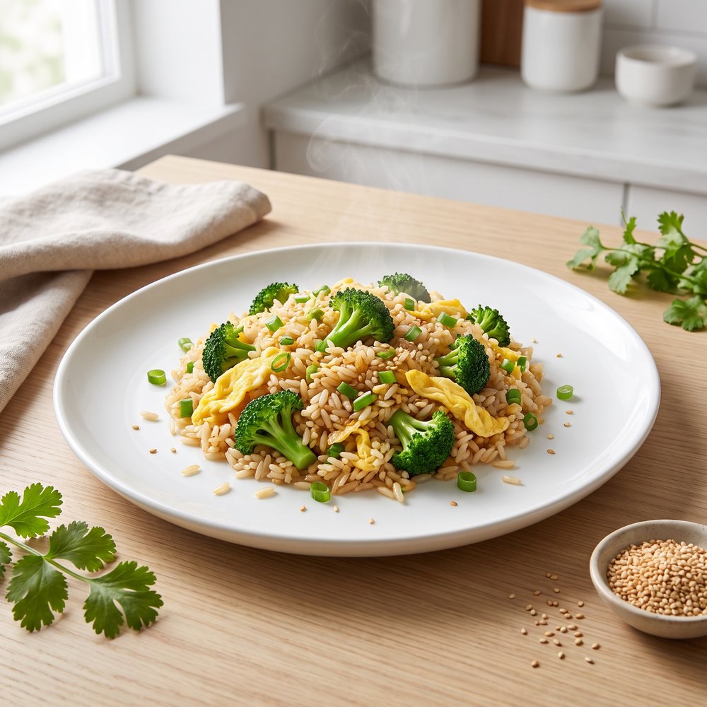 Broccoli Rice Skillet Stir-Fry