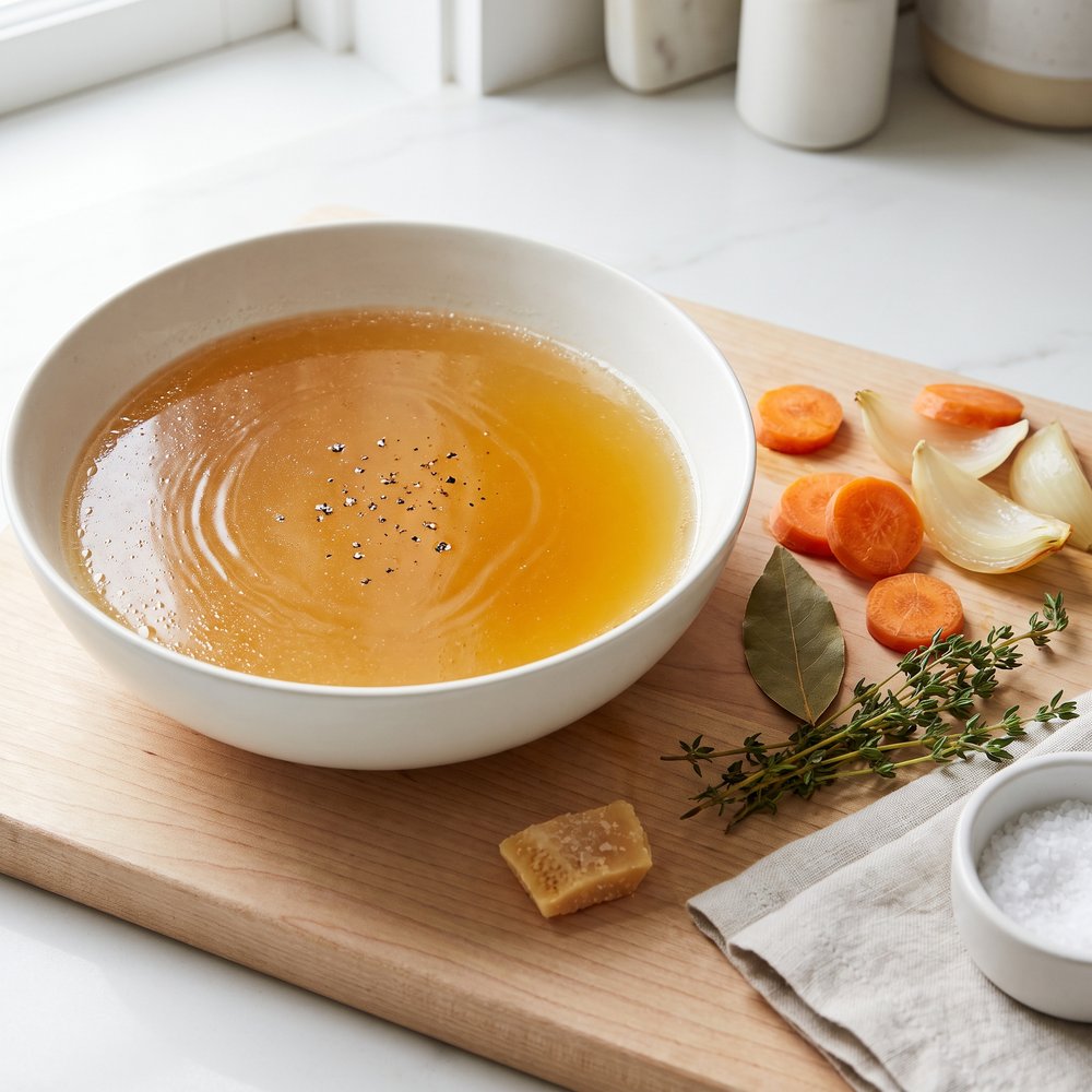 Broth from Vegetable Trimmings