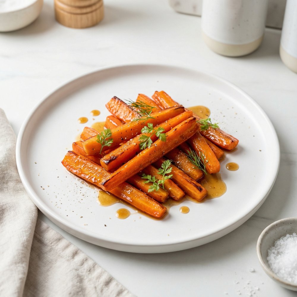 Brown Sugar–Butter Glazed Carrots