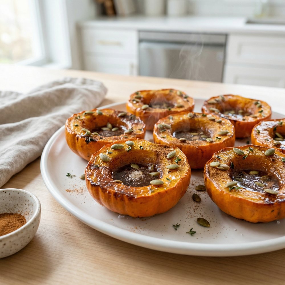 Roasted Mini Sugar Pumpkin