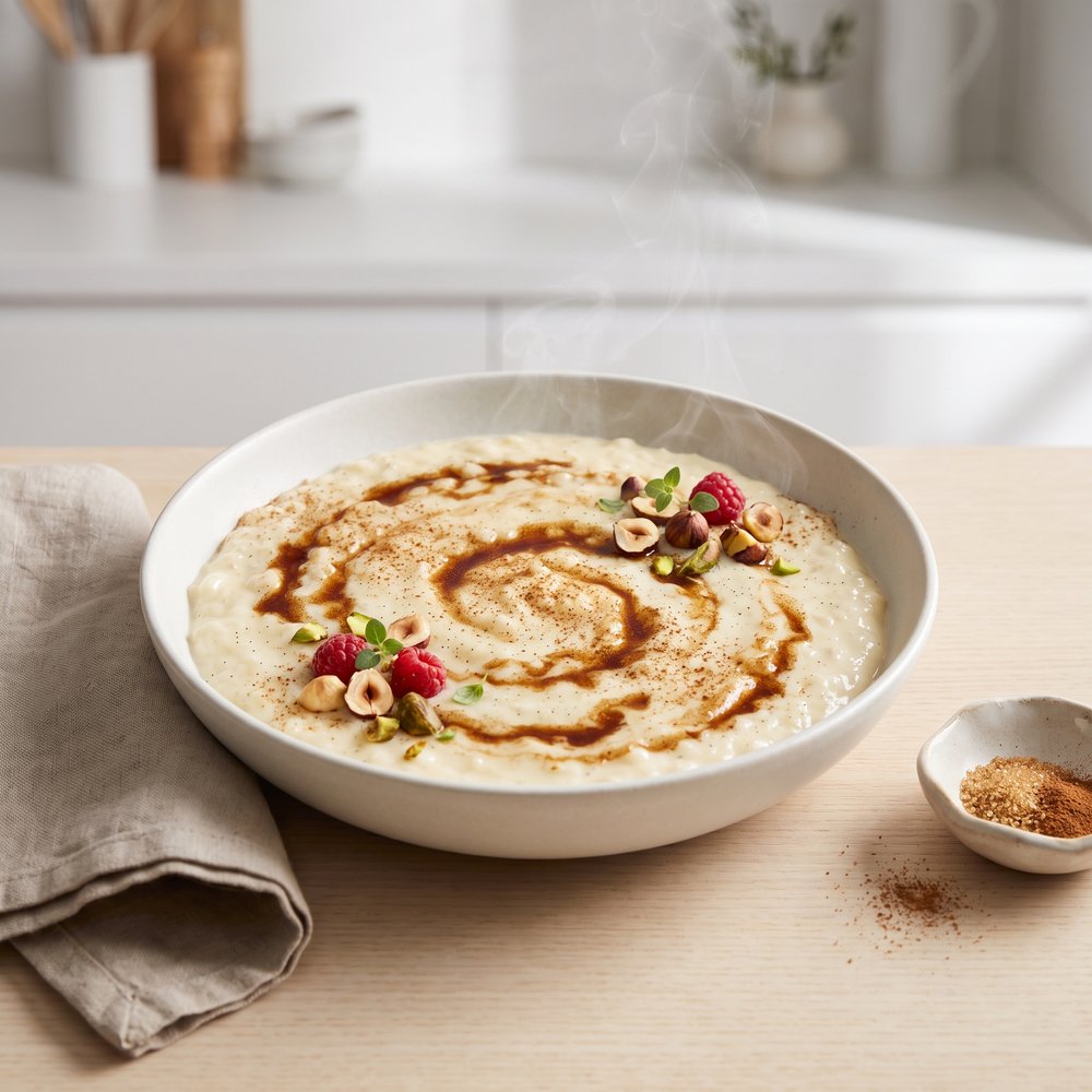 Brown Sugar and Cinnamon Rice Pudding