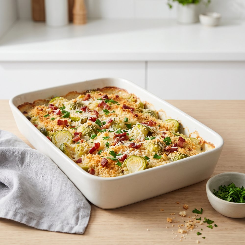 Brussels Sprouts Gratin