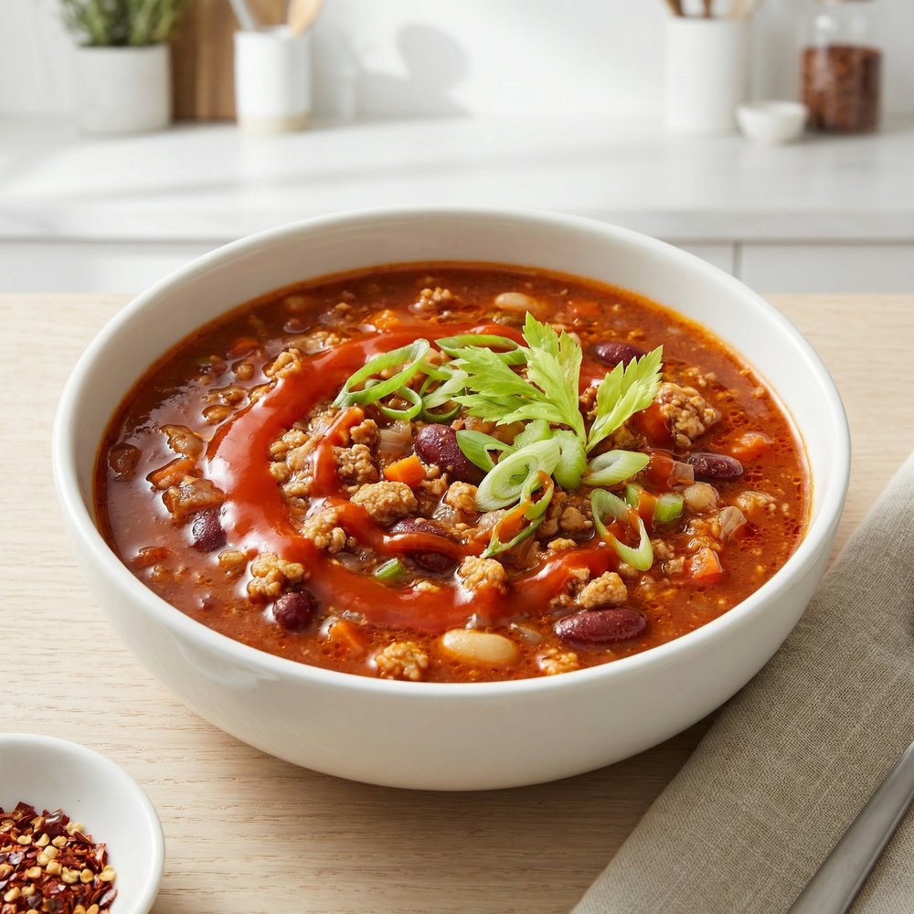Buffalo Chicken Chili