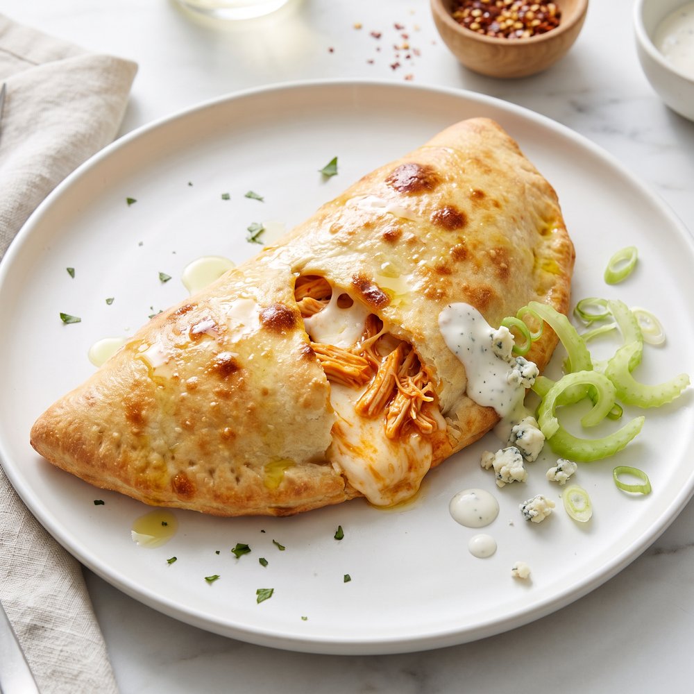 Buffalo Chicken Calzone