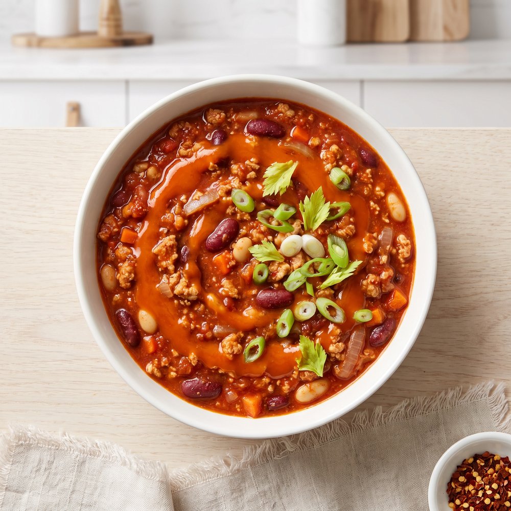 Buffalo Chicken Chili