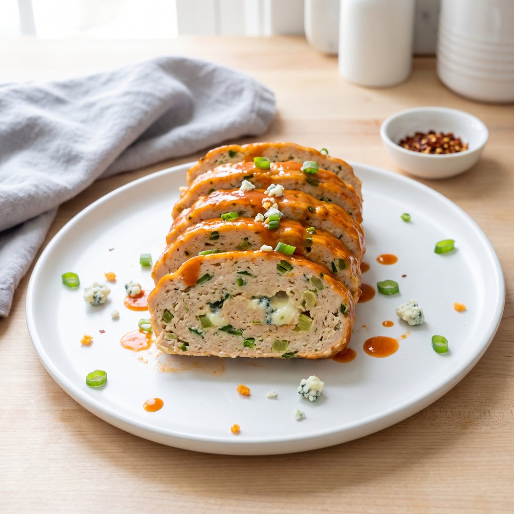 Buffalo Chicken Meatloaf