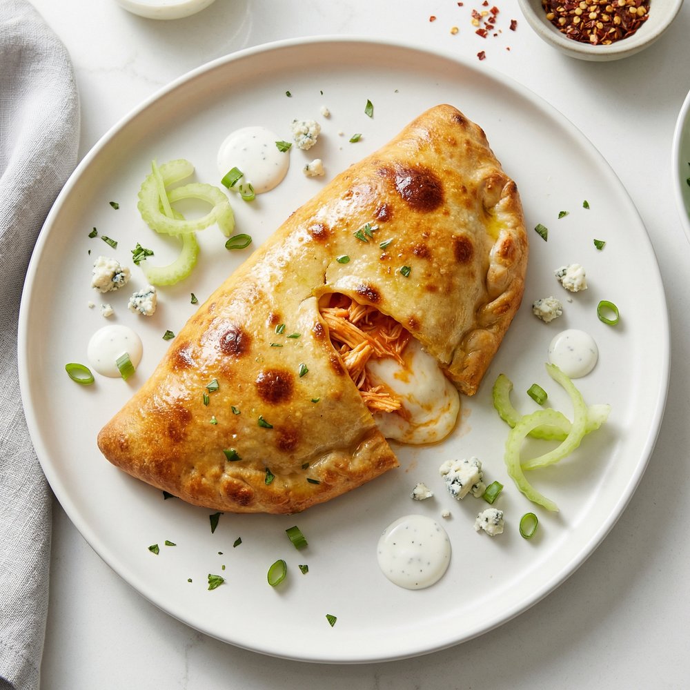 Buffalo Chicken Calzone