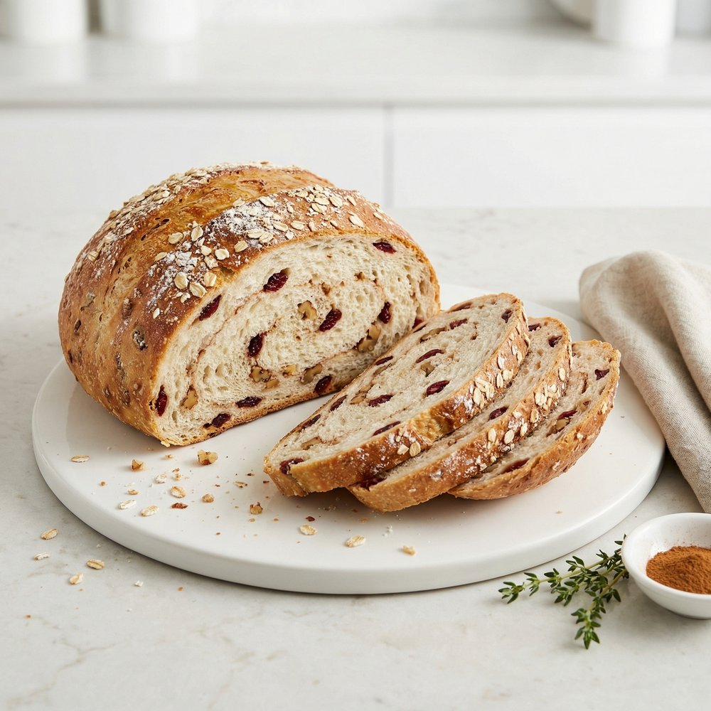Buttermilk Cranberry-Walnut Loaf