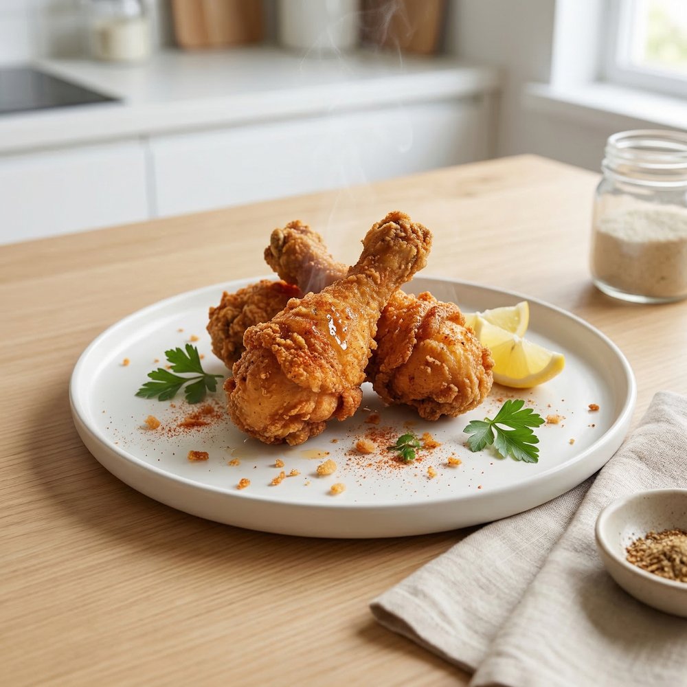 Ultra-Crunch Buttermilk Fried Chicken