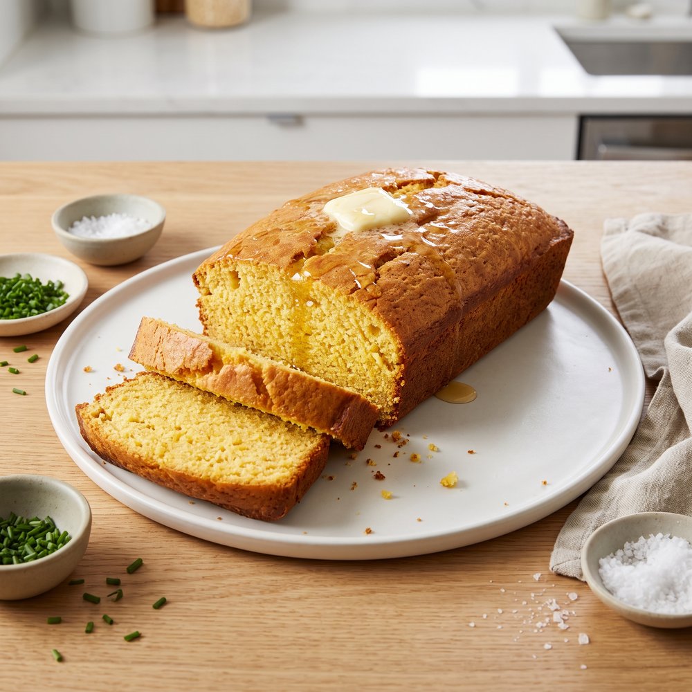 Buttermilk Sweet Cornbread Loaf