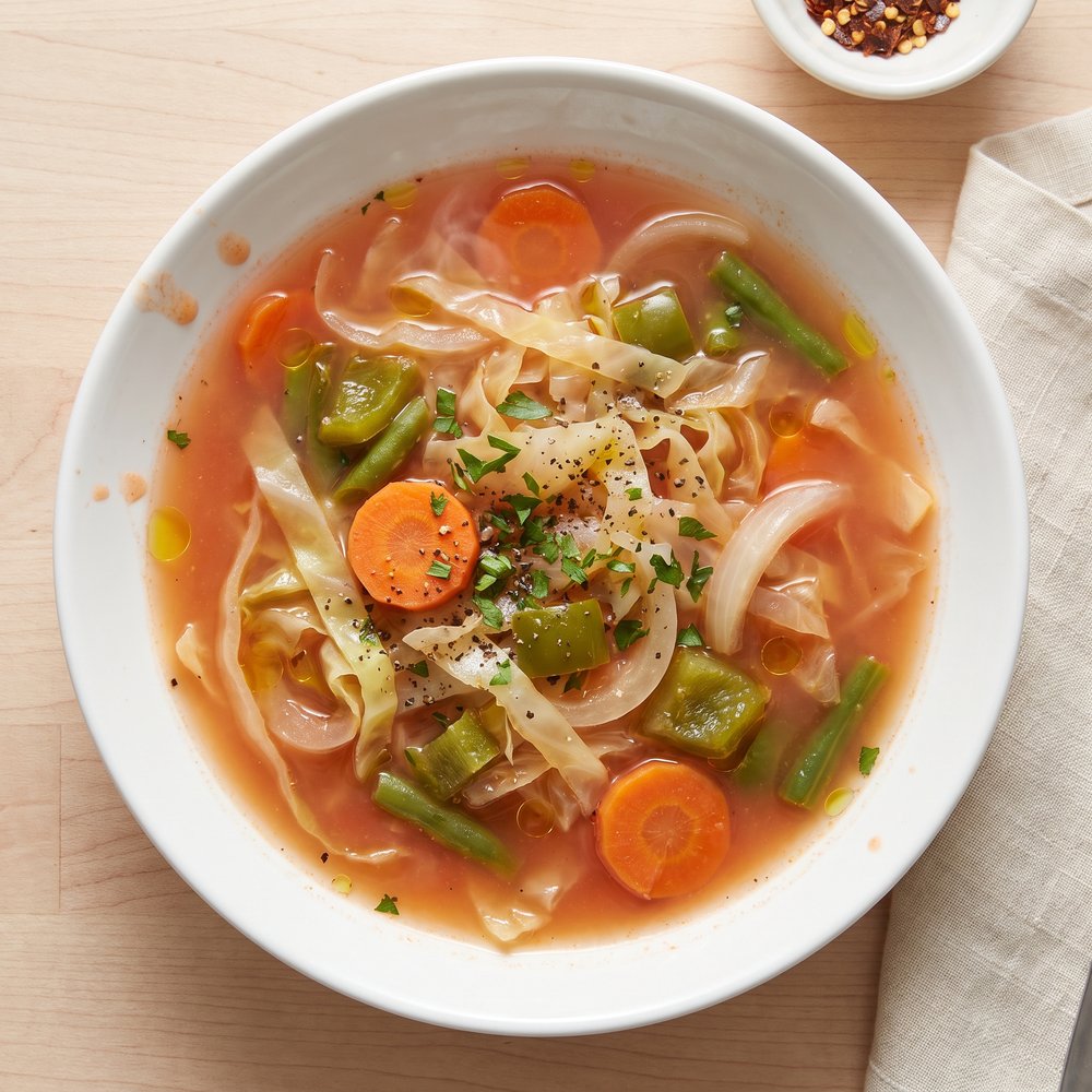 Cabbage Slimming Vegetable Soup