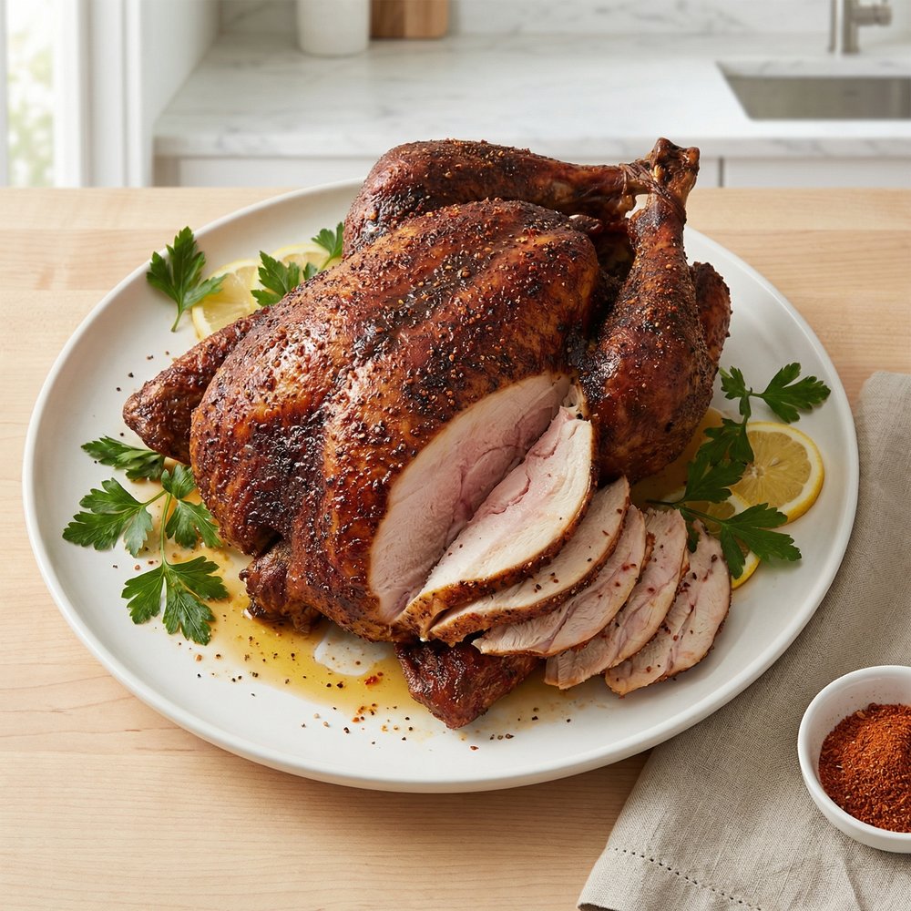 Succulent Deep Fried Turkey