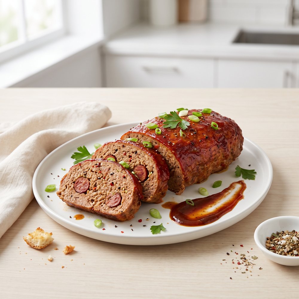 Cajun-Inspired Andouille Meatloaf