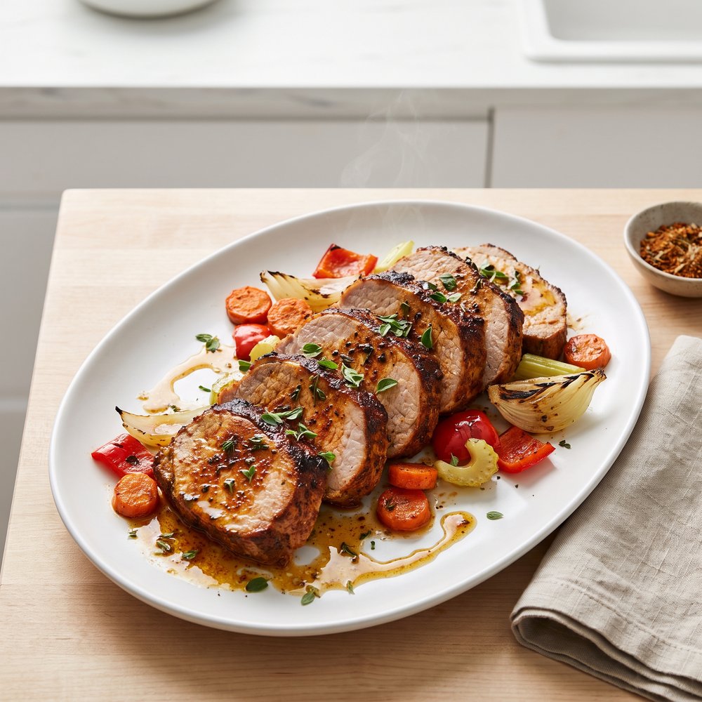 Cajun-Spiced Roasted Pork Loin