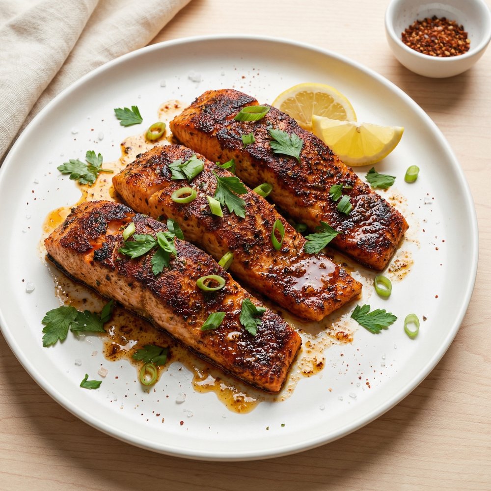 Blackened Salmon Fillets