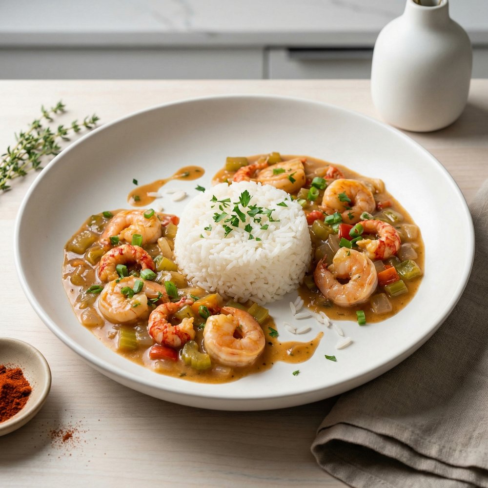 Louisiana Crawfish & Shrimp Étouffée