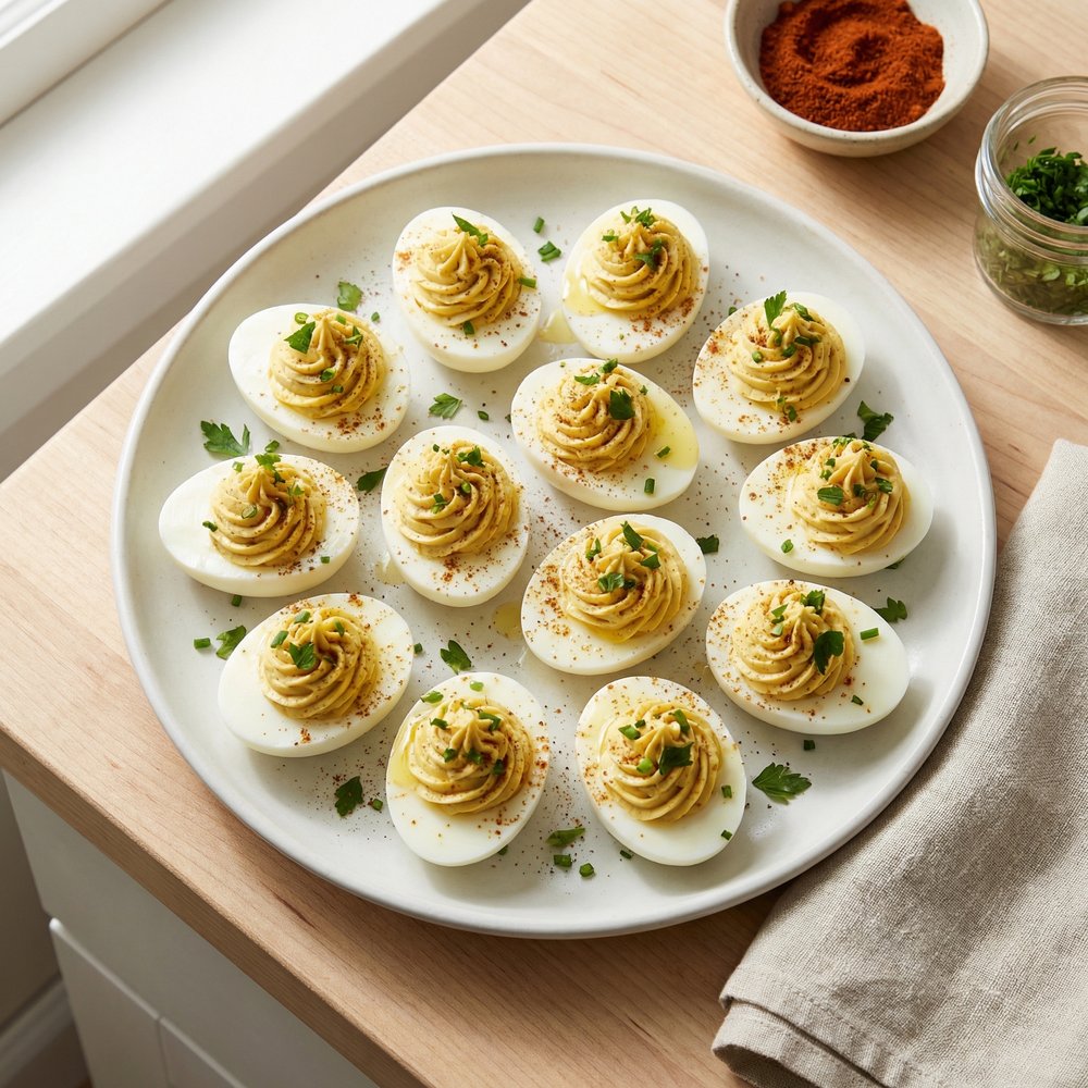 Cajun Deviled Eggs
