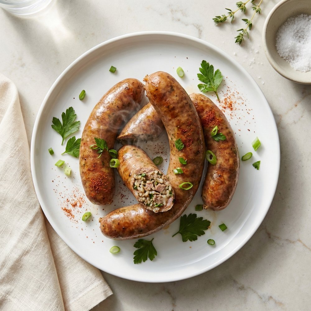 Louisiana-Style Boudin Sausage