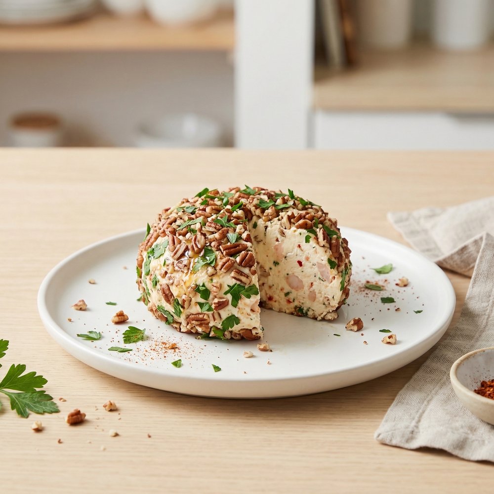 Cajun Shrimp and Cream Cheese Ball