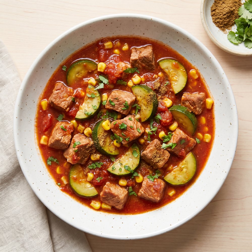 Calabacita con Puerco (Pork with Squash)