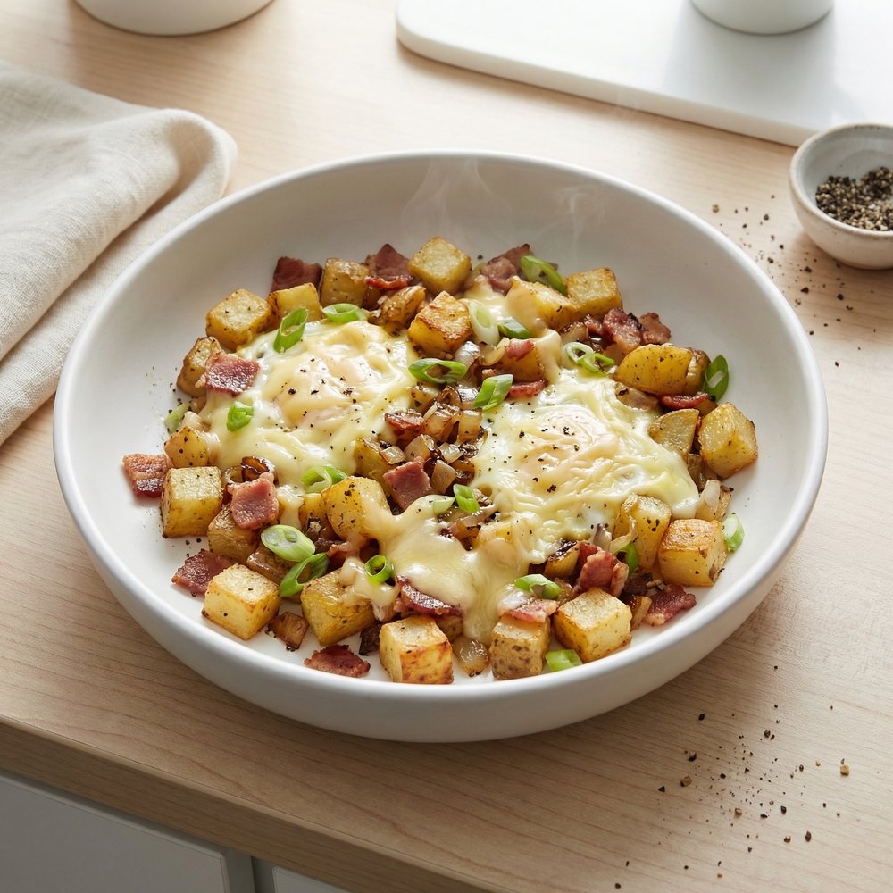 Skillet Campfire Breakfast Hash