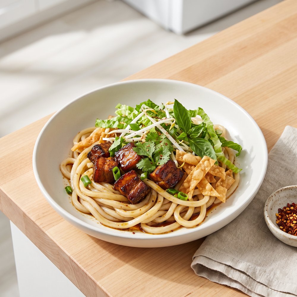 Cao Lầu (Vietnamese Noodle Bowl)