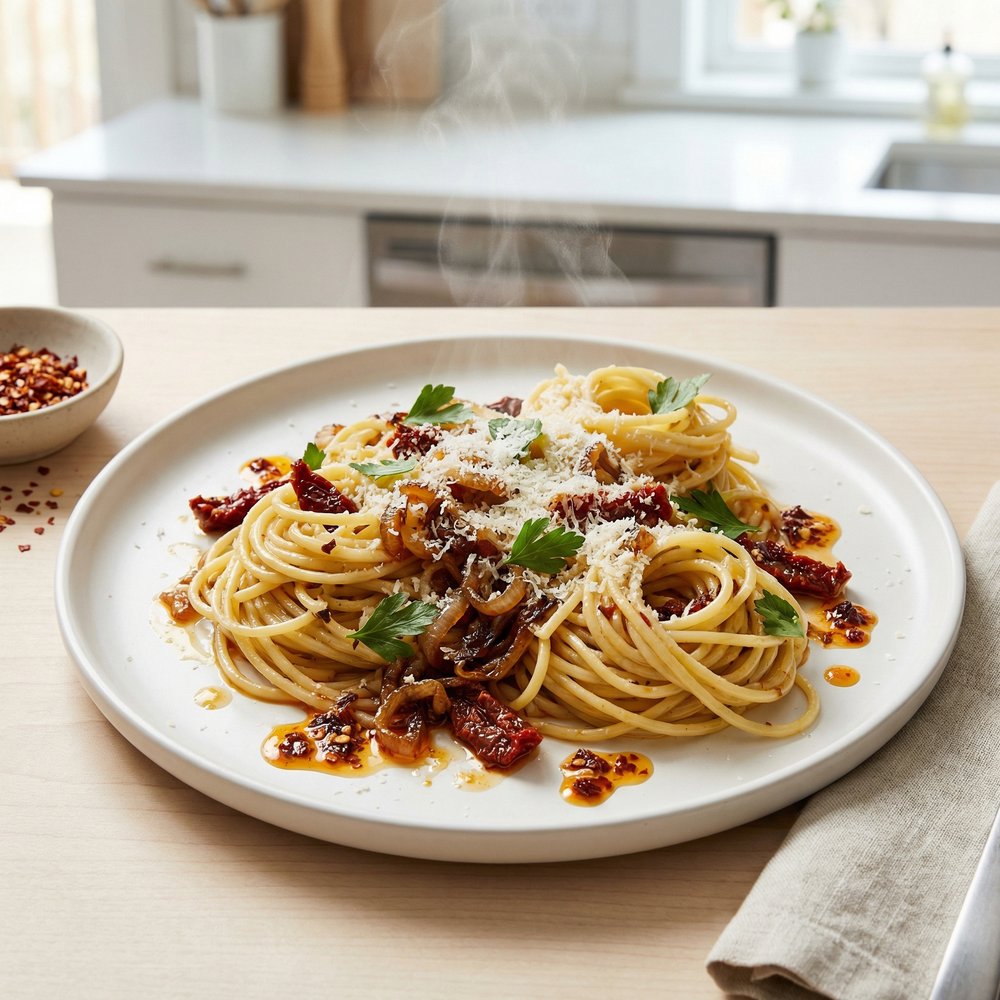 Caramelized Onion Pasta