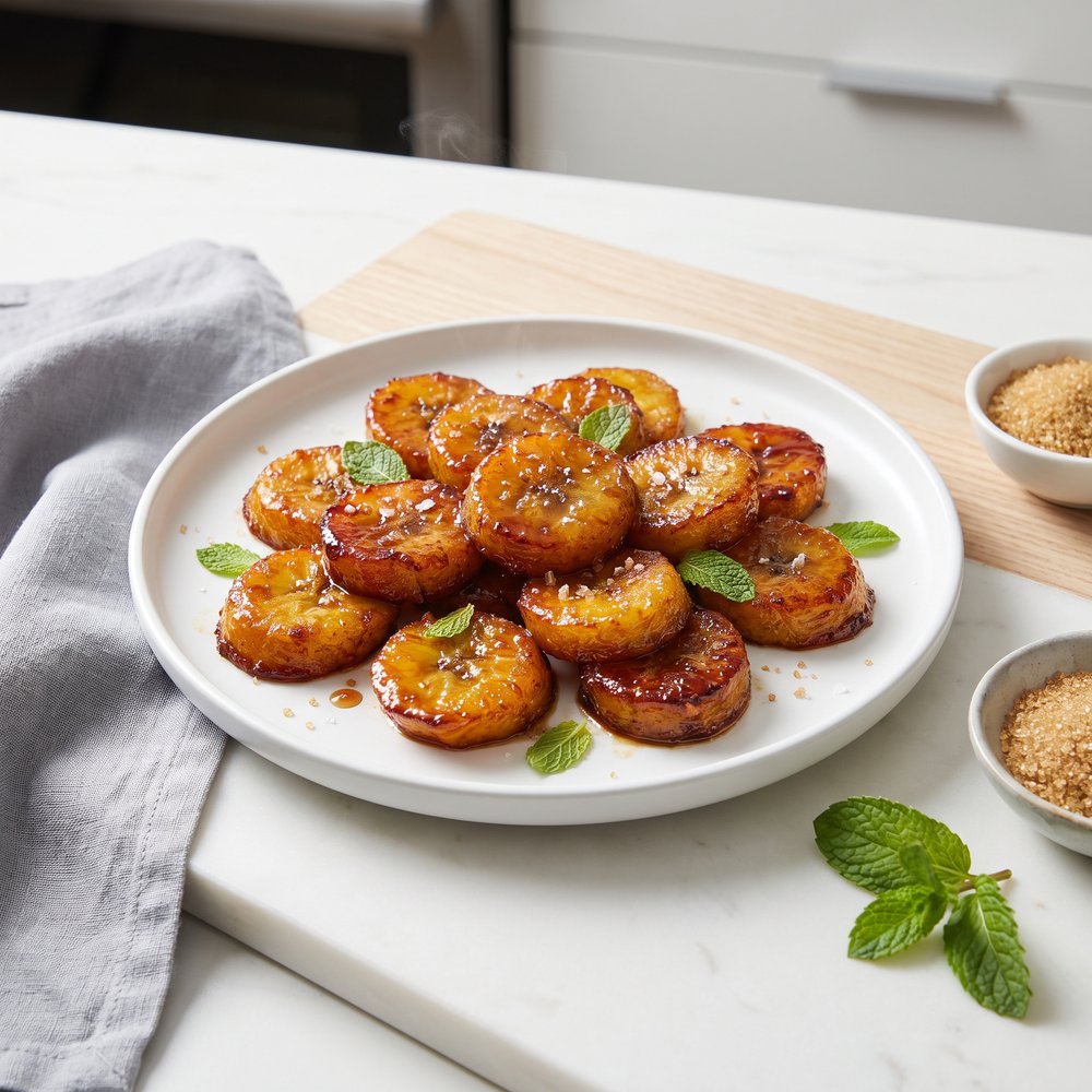 Caramelized Sweet Plantains (Tajaditas Dulces de Plátano)