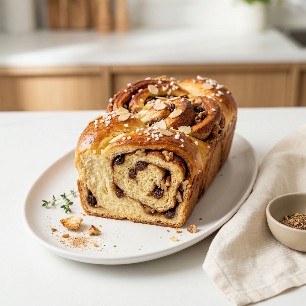 Simple Cardamom Loaf