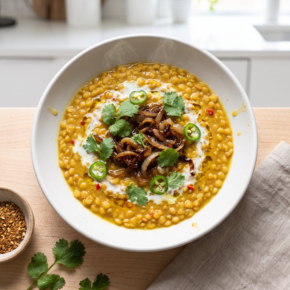 Caribbean Curried Peas (Lentils)