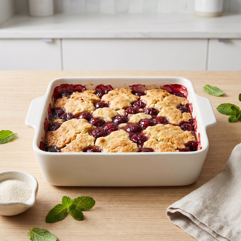 Carolyn's Oh-So-Easy Cherry Cobbler