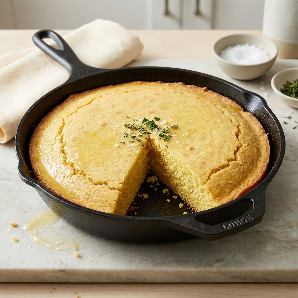 Cast-Iron Skillet Cornbread