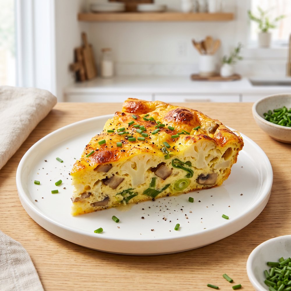 Cauliflower Quiche