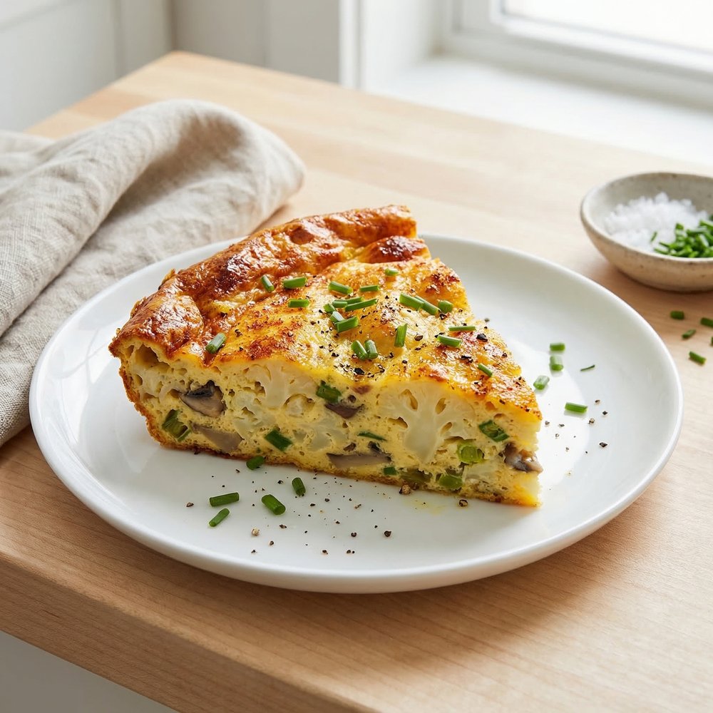Cauliflower Quiche
