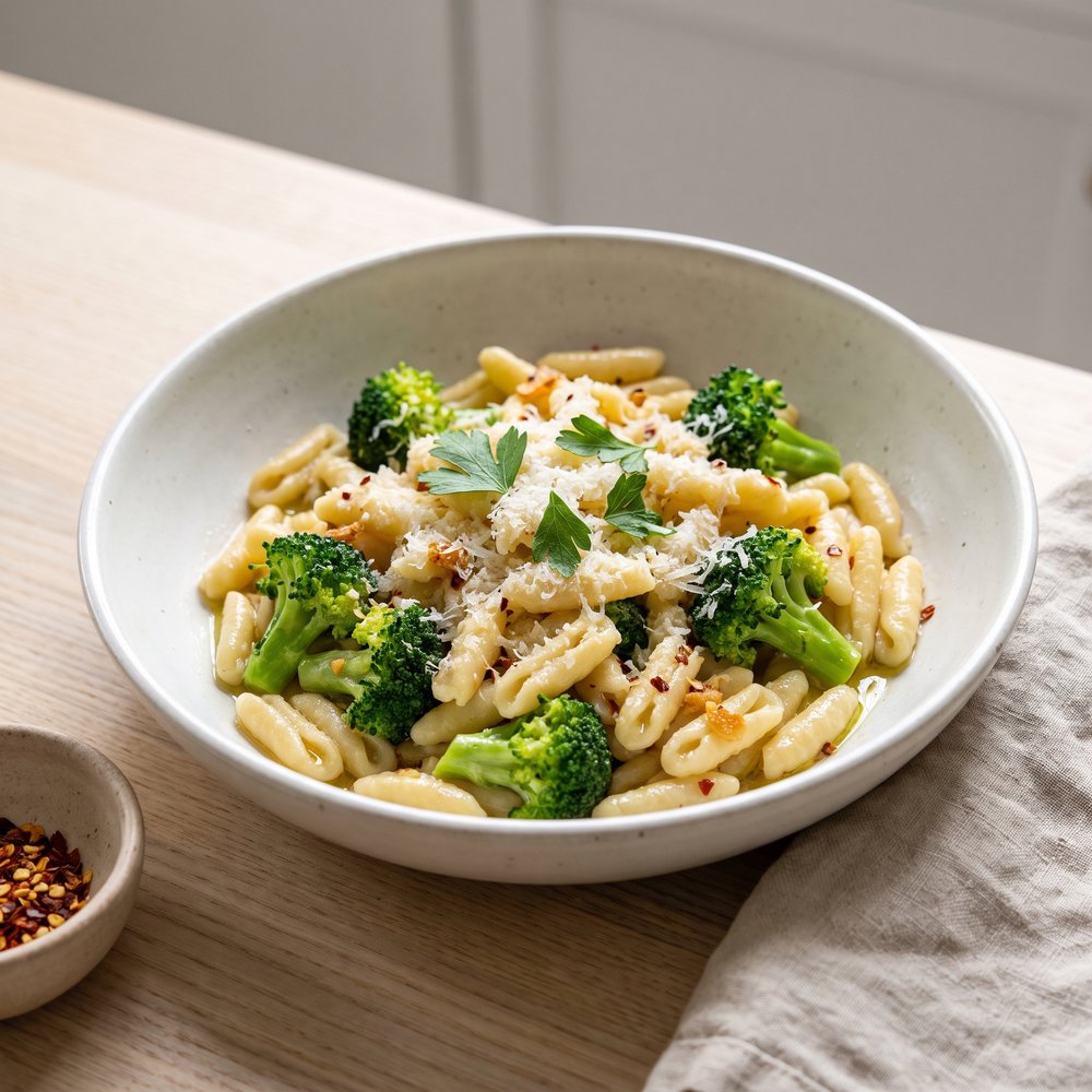 Cavatelli and Broccoli
