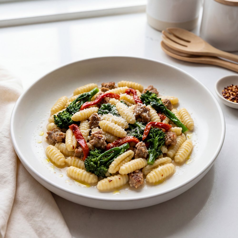 Jan's Cavatelli with Broccoli Rabe
