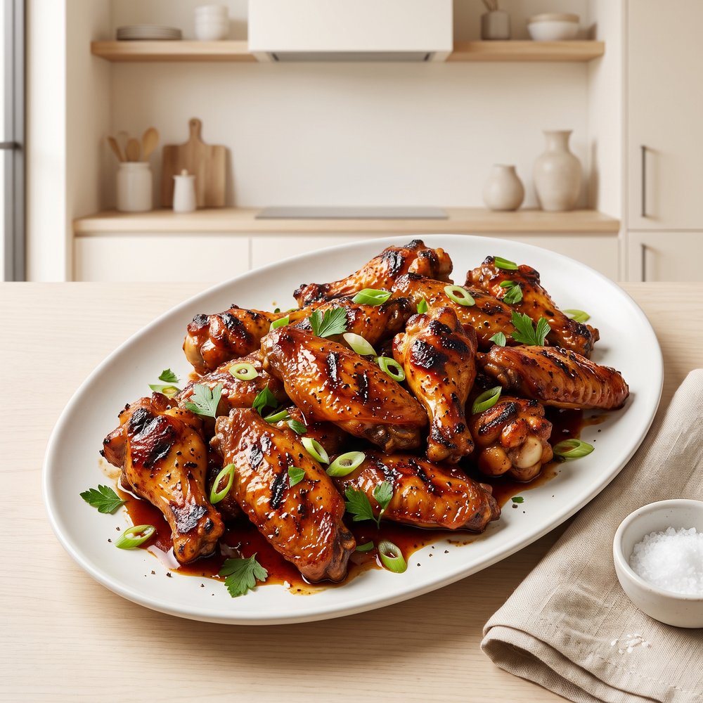 Char-Grilled Buffalo Chicken Wings