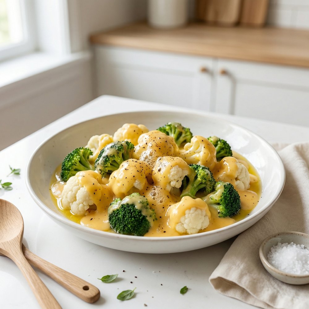 Cheese Sauce for Broccoli and Cauliflower