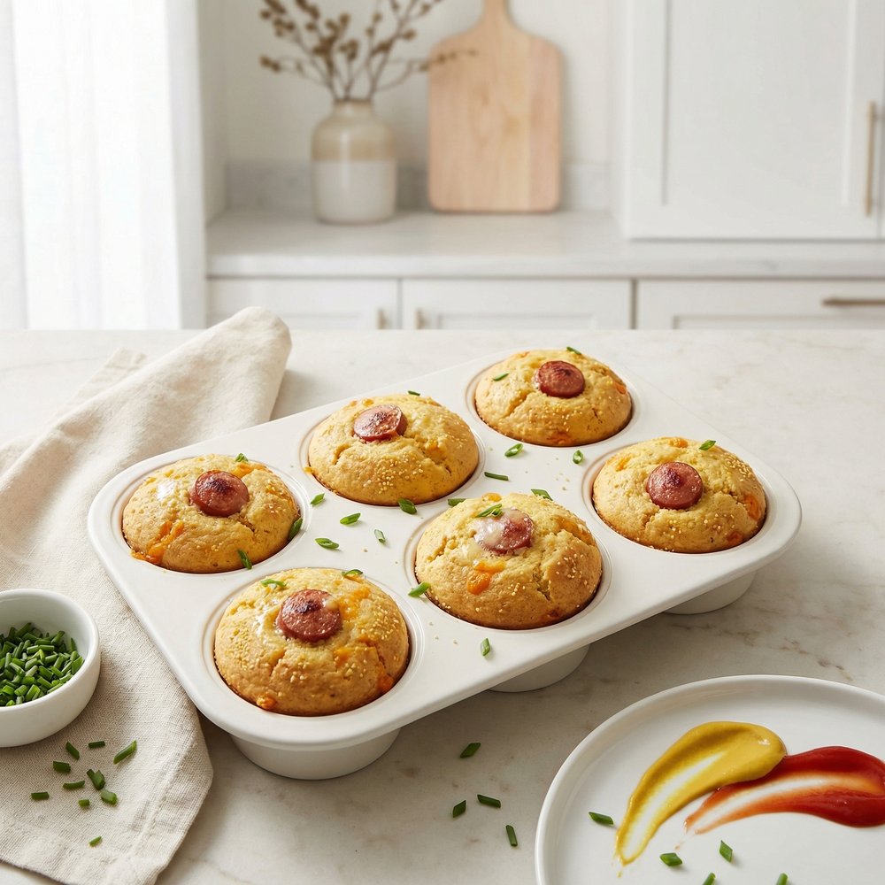 Corn Dog Muffins