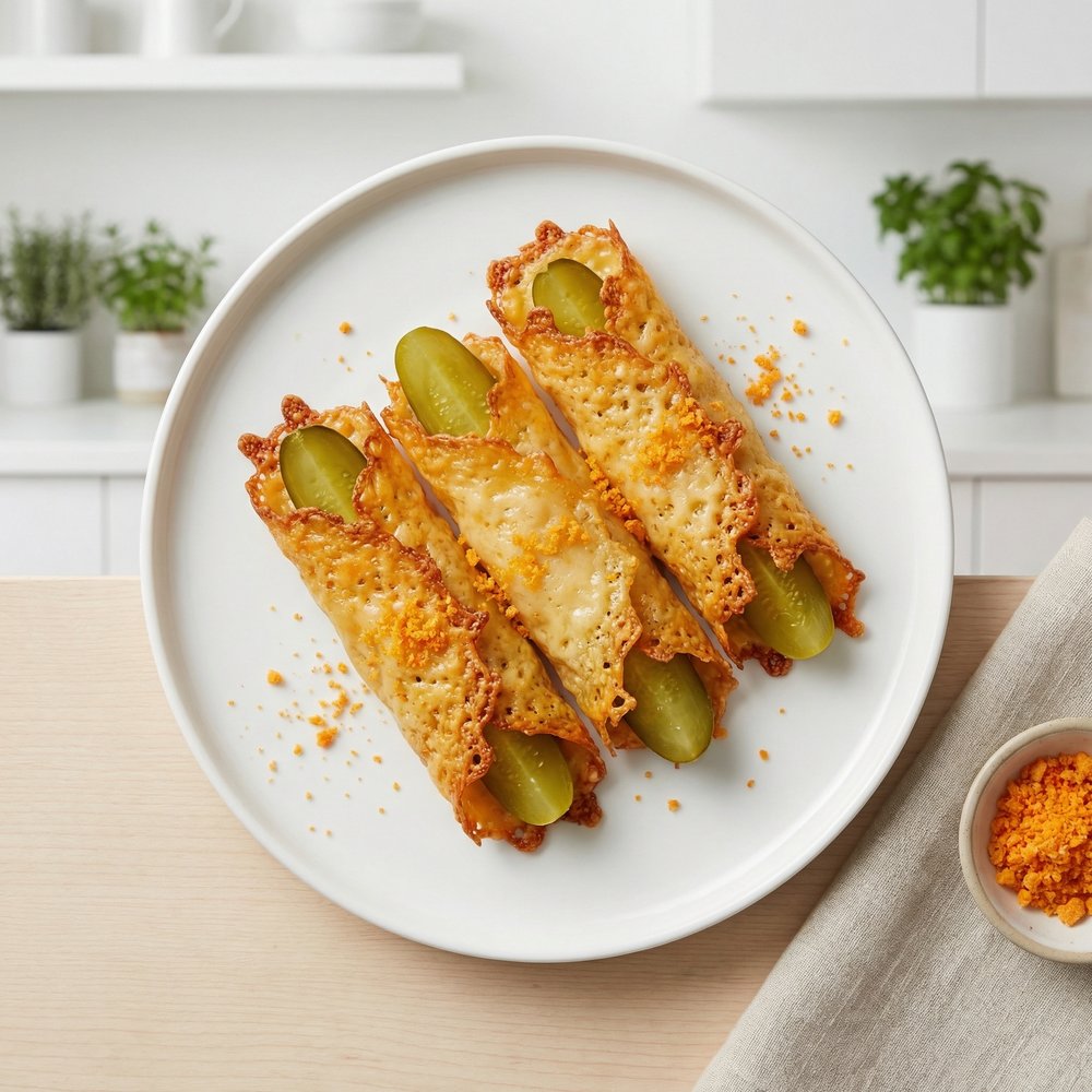 Frico Pickle Rollups