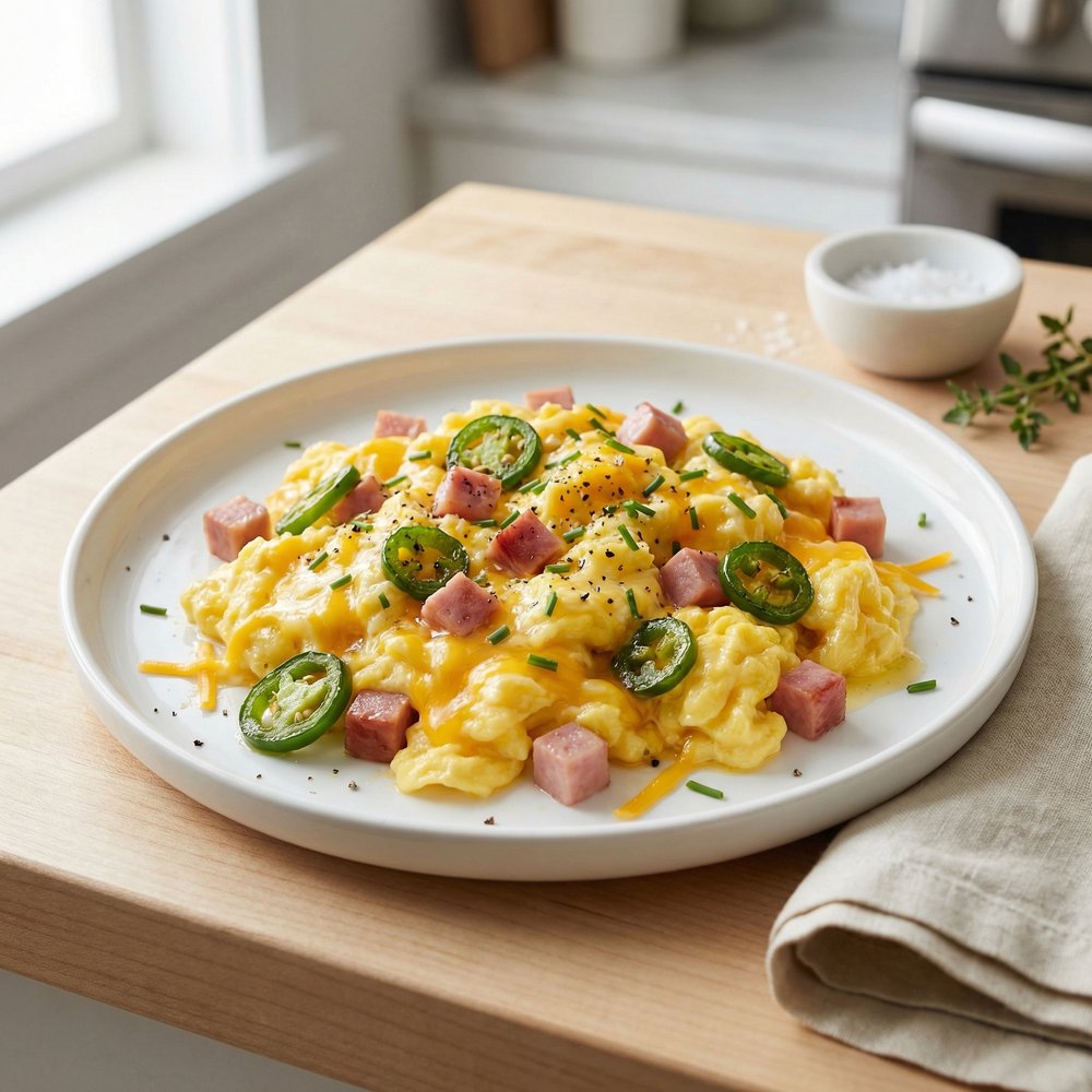 Sharon's Egg and Ham Scramble