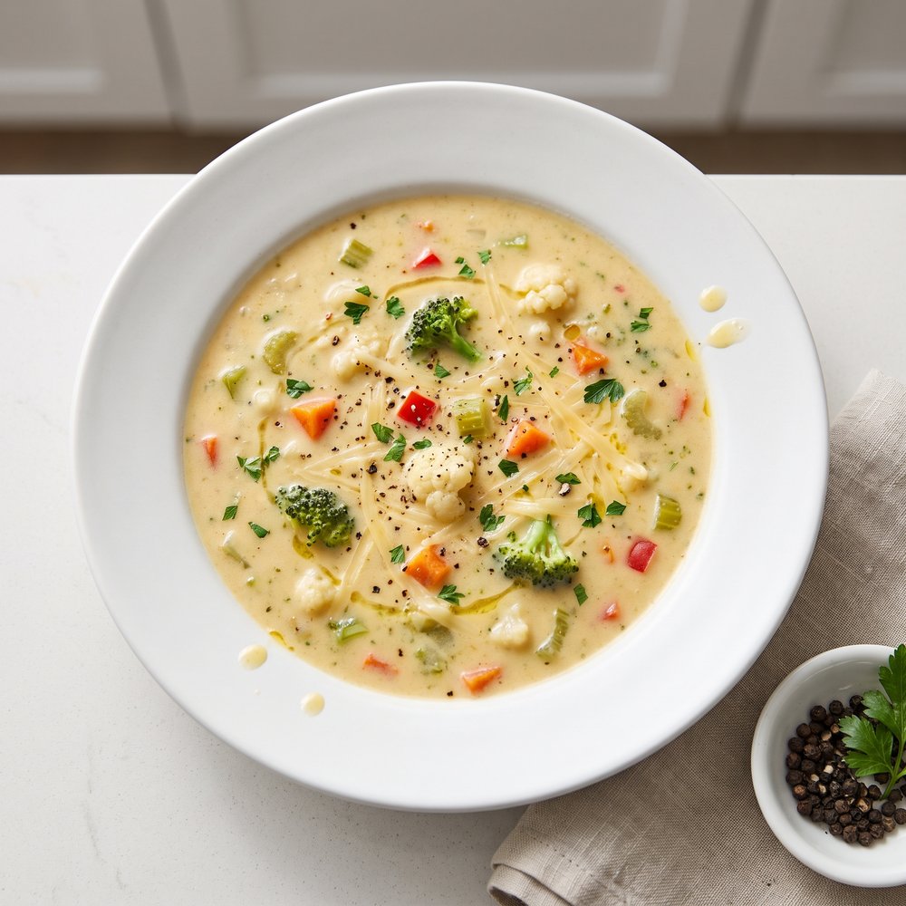 Cheddar Vegetable Chowder