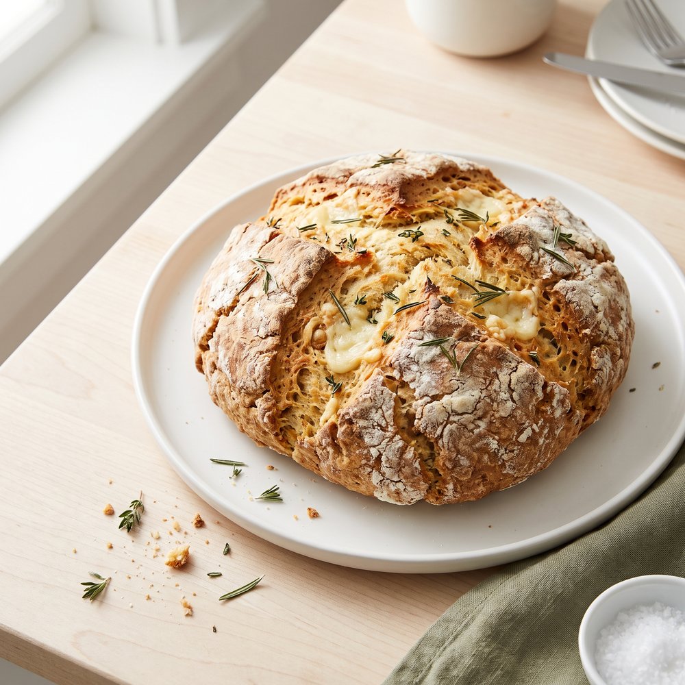 Cheddar and Herb Irish Soda Bread