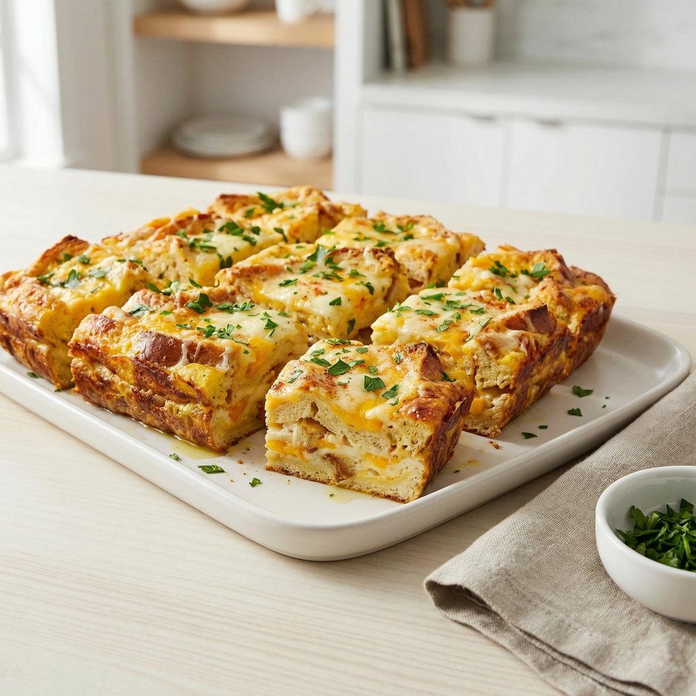Rita's Cheesy Egg Breakfast Strata